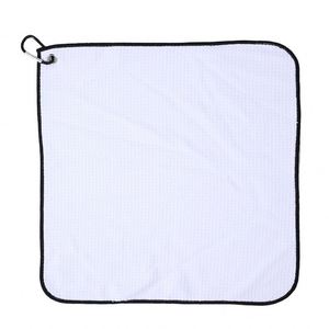 Serviette de sport en microfibre tissée, rafraîchissement instantané, séchage rapide, logo personnalisé, forme rectangulaire, idéale pour les voyages, durable, facile à nettoyer, avec crochets - Product Image 1