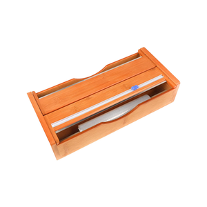 Factory Wholesale Bamboo Tin Foil Organizer for Drawer Cabinet