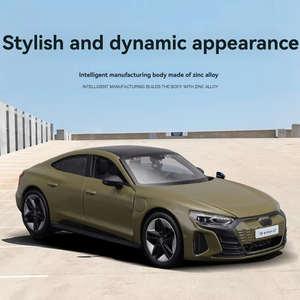 डाइकास्ट मिश्र धातु 1:24 स्केल मैस्टो आओडी आर ई-ट्रॉन gt मॉडल कार बटन सेल बैटरी 1.5 वी-बॉय गिफ्ट आभूषण - Product Image 3