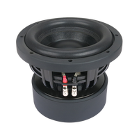 Subwoofers SPL de bonne qualité, puissance RMS 600W, puissance maximale 1200W, taille 8 pouces pour l'audio automobile, garantie d'un an, fabriqué en Chine