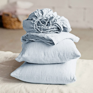 Bất 100% <span class=keywords><strong>Linen</strong></span> Duvet cover <span class=keywords><strong>bedding</strong></span> sets thoải mái phong cách hiện đại ô liu tấm Set mềm lớn bán khách sạn 5 sao chất lượng - Product Image 1