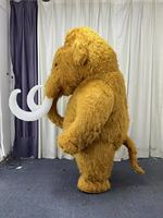 3m Mammouth Elephant Mascotte Costume Gonflable Furry Manny Mammoth Costumes Elephant Mascottes Vêtements à vendre