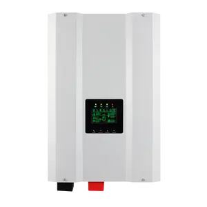 Hybrid solar inverter 110/120/220/230/240VAC inverter with lifepo4 battery for home felicity split phase mppt 24v