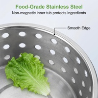 Commerciële voedseldroger groente centrifuge - Droger roestvrij staal keuken waterafvoerapparaat catering dehydrator