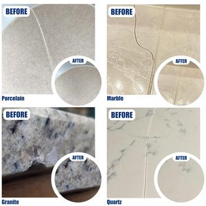 Kit di Riparazione per Ceramica, Acrilico, Fibra di Vetro e <span class=keywords><strong>Marmo</strong></span>, per Riparare Graffi, Scheggiature, Ammaccature e Fori su Piastrelle e Vasche da Bagno - Product Image 5