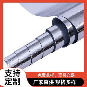 Material de Acolchado Protector de Doble Cara con Recubrimiento de Aluminio y Algodón Perlado Ultrafino Dorado y Plateado para Uso en Depósitos - Product Image 3