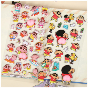 <span class=keywords><strong>Pegatinas</strong></span> Pop de Anime con Licencia de Crayon <span class=keywords><strong>Shin</strong></span> <span class=keywords><strong>Chan</strong></span>, <span class=keywords><strong>Pegatinas</strong></span> Decorativas Suaves para Vasos de Agua - Product Image 3