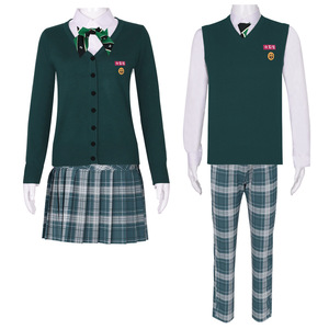 Costume de cosplay pour adultes Halloween, tous nous sommes morts, uniforme scolaire JK, RMOV-019 - Product Image 1
