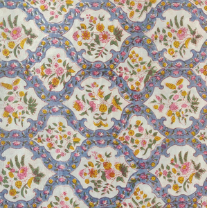 Cotton Fabric with Artisan Colorful Hand Block Prints for <b>Cushion</b> <b>Covers</b> Craft Sewing Home Furnishing and Decorative Projects - Product Image 2