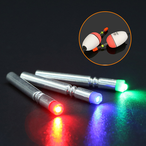 Vente directe d'usine, bâton lumineux <span class=keywords><strong>de</strong></span> pêche, flotteur LED, batterie 3V CR322, matériel <span class=keywords><strong>de</strong></span> pêche, lumière flottante électronique LED pour la pêche - Product Image 1