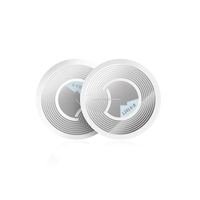 Round Dia NFC Tag HF 13,56 MHz Sticker para Asset Management NFC RFID Tag