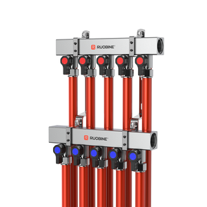 Ruobine NBL-2462S-3 thép không gỉ vuông đa tạp bóng vallive phiên bản nước đa dạng sưởi ấm sàn đa dạng - Product Image 5