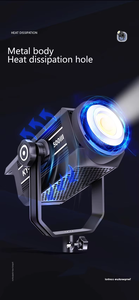 300W LED lampe d'<span class=keywords><strong>éclairage</strong></span> à coque métallique <span class=keywords><strong>continue</strong></span> <span class=keywords><strong>Studio</strong></span> vidéo prise de vue <span class=keywords><strong>photo</strong></span> 3200-5500K photographie COB <span class=keywords><strong>lumière</strong></span> <span class=keywords><strong>éclairage</strong></span> photographique - Product Image 2