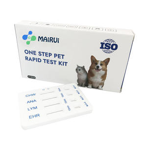 Chw/ana/lym/hr Caniv-4 कॉम्बो पालतू पशु रैपिड टेस्ट किट कैनाइन एनीमिया प्लाज्मा, हृदय कृमि, एर्लिचिया, लाइम डिटेक्शन - Product Image 3