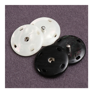 Bán Buôn May Snap Nút 18Mm 21Mm 25Mm <span class=keywords><strong>2</strong></span> Phần Vòng Nhựa Báo Chí Snap Nút Cho Lông Cừu Áo - Product Image 2