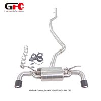 Sistema de Escape Catback GFC para BMW 120i 125i F20 B48 2.0T 2015-2019, Sistema de Escape con Válvula Eléctrica para Automóvil, Fabricado con Tubo SUS30