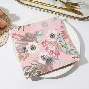 Nuovi <span class=keywords><strong>tovaglioli</strong></span> di fiori rosa personalizzati ISO9001 certificati fabbrica compleanno <span class=keywords><strong>tovaglioli</strong></span> usa e getta per cena tovagliolo <span class=keywords><strong>Decoupage</strong></span> - Product Image 5