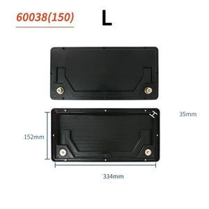 กล่องแบตเตอรี่รถยนต์ 60038, กล่องพลาสติกแบบยึดด้วยสกรูพร้อมดีไซน์ขั้วต่อแบบย้อนกลับได้ ขนาด 358*177*188 มม. - Product Image 3