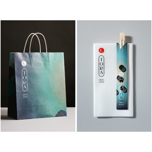 distribuidor mercado especial moderno restaurante comida Togo regalo bolso ecológico de la bolsa de papel de Kraft - Product Image 2