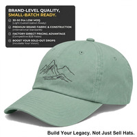 Gorras Snapback Unisex Oxford Vintage Deportivas con Diseño de Hojas Argyle, Logotipo Bordado Personalizado, Gorras de Béisbol Ajustables al por Mayor