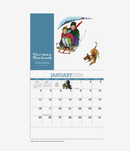 Calendarios Personalizados con Logotipo, Estilo Vintage Americano, Encuadernados con Grapas, Regalo Promocional 2026, Venta al Por Mayor para Empresas - Product Image 1
