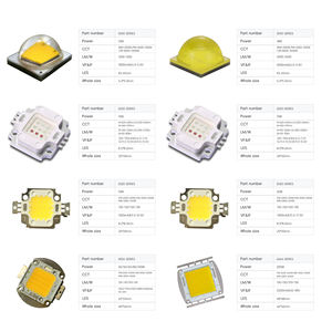 رقاقة LED عالية الطاقة 5 واط SMD 3030 بدرجة حرارة لون 5700K-6500K أبيض بارد 2 أمبير 650-850 لومن عالية السطوع CRI70 - Product Image 5