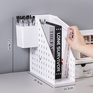 Clipboard văn phòng văn phòng phẩm tập tin tổ chức Máy tính để bàn lưới Trắng Giữ Tạp Chí với tờ báo giữ tập tin cuốn sách - Product Image 2