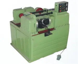Magnesium rod two-roller thread rolling machine