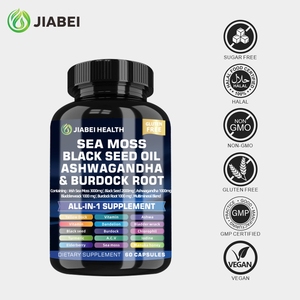 OEM capsule di alghe complesse vitamine minerali Private Label immunità Booster integratore fabbrica all'ingrosso capsule di alghe - Product Image 4