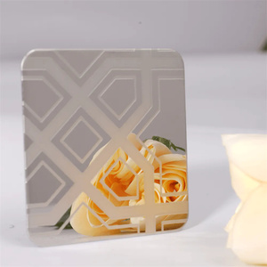 J099 Gravé Or Couleur Art Acier Inoxydable Métal Décoratif 4x8 ft Feuille pour Décoration Murale Intérieure 201 304 316 - Product Image 4