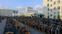 Câble multiconducteur en cuivre RVV 0,6/1KV, classe 5, PVC résistant à l'usure, CE, pour utilisation à -25°C~75°C, pour bâtiments/équipements/surveillances