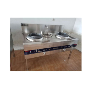 Estufa de Gas Independiente de 2 Quemadores con Horno para Cocina Comercial, Fabricada en China - Product Image 2