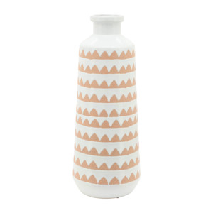 Vaso in Ceramica con Motivo Geometrico, Decorazione Moderna per Soggiorno, Camera da Letto, Ufficio, Casa - Product Image 3