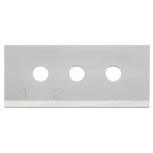Couteau rectangulaire 17,8x40 mm, 4 positions réglables, idéal pour les coupes précises dans les travaux manuels et les projets de bricolage. - Product Image 1