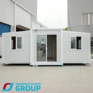 Multi-functional Extendable tiny homes ready to ship trailer houses slide out container house prefab houses