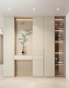 Mobile Portascarpe Moderno Minimalista per Ingresso e Soggiorno, Costruzione in Legno, Installazione a Pavimento, <span class=keywords><strong>Dimensioni</strong></span> Personalizzabili - Product Image 4