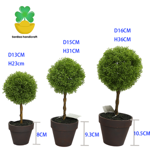 <span class=keywords><strong>Mini</strong></span> Thực Tế Nhân Tạo Chậu Cây Không Có Bảo Trì Bàn Cây Xanh Cho Nhà/Văn Phòng Trang Trí Nội Thất Giáng Sinh Năm Mới Đám Cưới Màu - Product Image 2