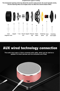Super Bass <span class=keywords><strong>de</strong></span> Metal colorido Mini A8 altavoz portátil <span class=keywords><strong>Bluetooth</strong></span> inalámbrico <span class=keywords><strong>de</strong></span> música <span class=keywords><strong>Bluetooth</strong></span> <span class=keywords><strong>receptor</strong></span> <span class=keywords><strong>de</strong></span> <span class=keywords><strong>Audio</strong></span> llamada FM TF altavoz inalámbrico - Product Image 5