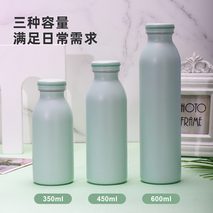 Stainless Steel Vacuum Water Bottle Large Capacity Insulated Portable Travel Use Round Shape - Product Image 3