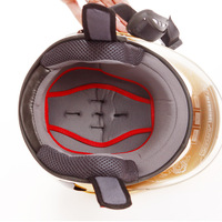 Casque demi-face pour enfants, quatre saisons, personnalisé, respirant, respectueux de la peau, taille unique pour garçons et filles, pour la conduite