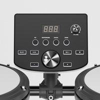 Ventes chaudes Instruments de musique professionnels Batterie électronique Cymbale Kit électrique avec batterie acoustique