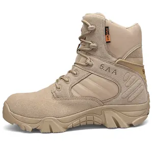 Extérieur garder au chaud Delta Boots Tactical Solomon Chaussures de randonnée Fermeture à glissière latérale Desert Boot