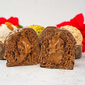 Panettone artisanal au chocolat et au caramel 150G Cadeau classique de Pâques - Product Image 1