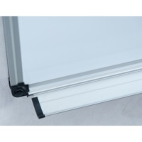 Pizarra blanca magnética de borrado en seco, tablero de escritura para aulas, hogar, oficina y escuela, 60x90cm