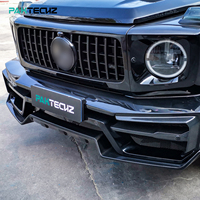 Paktechz Kit de carrosserie en fibre de carbone sèche pare-chocs avant pour Mercedes Benz classe G W464 G500 G550 G63