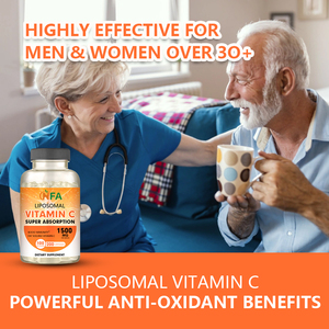 Precio al por mayor, 1500mg, cápsulas de vitamina liposomales C, superabsorción, refuerzo de la inmunidad, suplemento complejo soluble en grasa, 200 tapas - Product Image 4