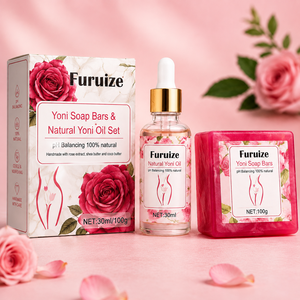 Jabón Íntimo Natural a Base <span class=keywords><strong>de</strong></span> Hierbas, Marca Privada, para Equilibrio del pH, Barra <span class=keywords><strong>de</strong></span> Limpieza para la Higiene Femenina - Product Image 1