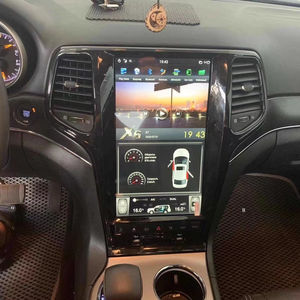 13.6 "Android akıllı Caplay ekran araba radyo için Jeep Grand Cherokee Stereo GPS multimedya Video oynatıcı GPS navigasyon kafa ünitesi - Product Image 1