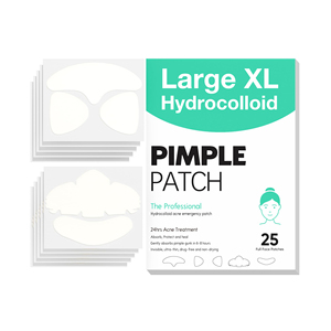 Hydrocolloid vá thương hiệu mụn các bản vá lỗi mụn đầu đen mũi 360 earlobe hỗ trợ - Product Image 1