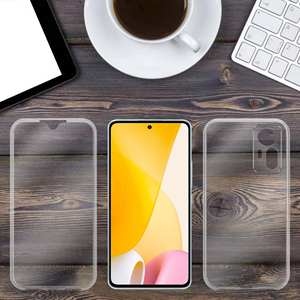 Funda completa de TPU suave para <span class=keywords><strong>Xiaomi</strong></span> <span class=keywords><strong>12</strong></span> <span class=keywords><strong>lite</strong></span>, 360 grados - Product Image 6